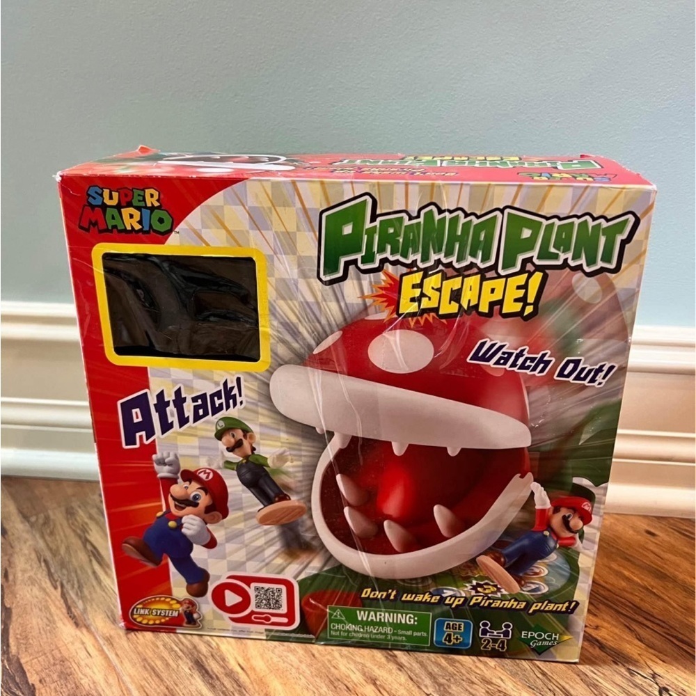 Pirana Plant Escape Mario Bros. Game